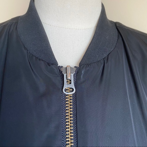 Twik Long Bomber Jacket - Picture 3 of 7